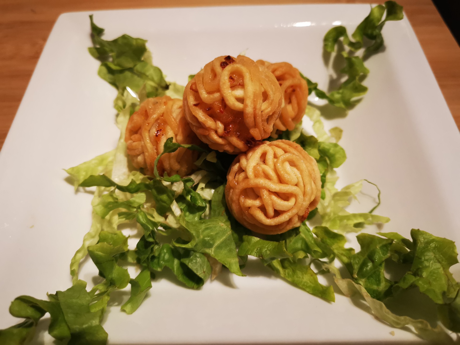 Beignets Doragon boru au saumon