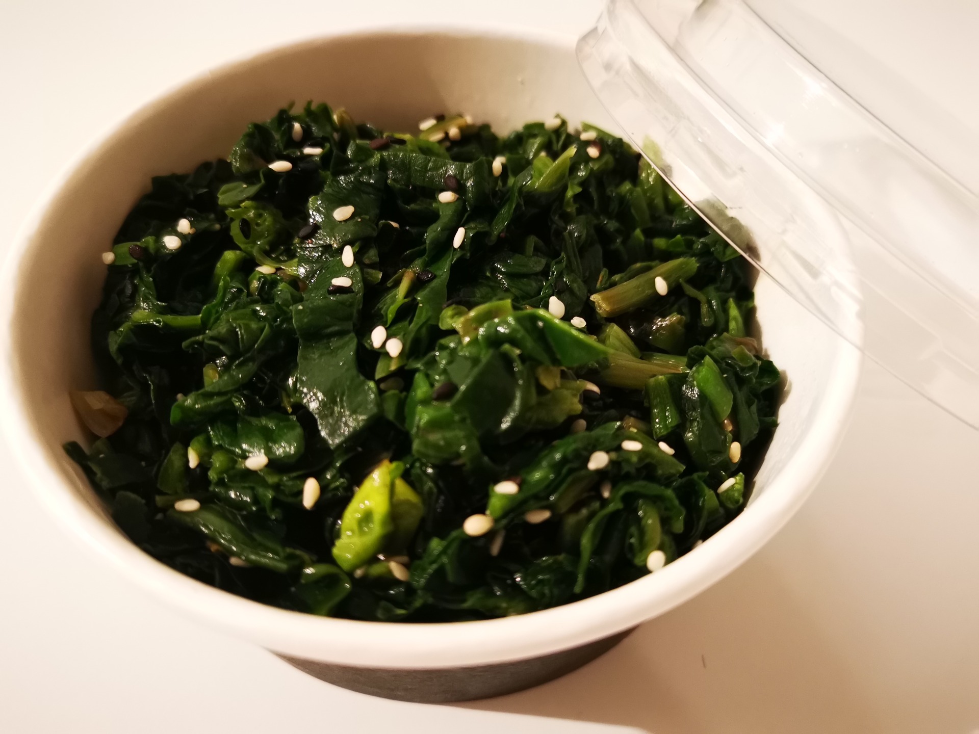 Salades épinards au sésame nouveauté